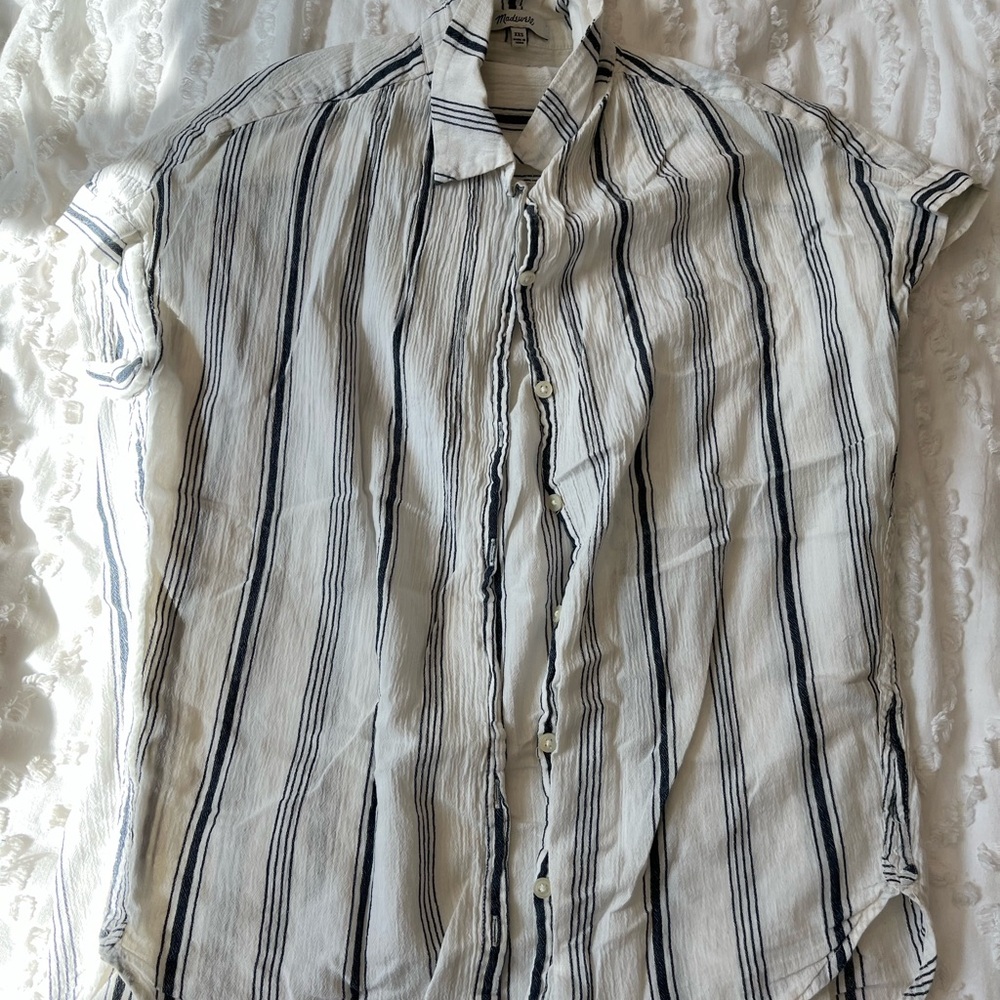 Madewell Striped Casual Shirt